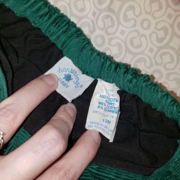 Heartstrings Christmas Outfit Set 12 Months - Picture 5 of 6